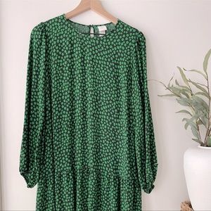Long sleeve Printed dress